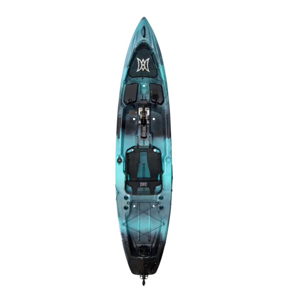 PERCEPTION - Pescador Pilot 12.0 Fishing Kayak - Aqua - 9351587178 - TOP