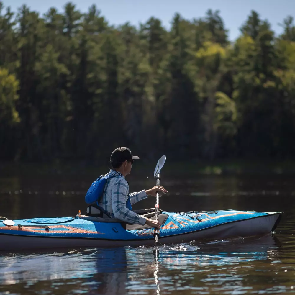 ADVANCED ELEMENTS - AdvancedFrame™ Expedition Elite Kayak with Pump - Blue - AE1009-XE-P - LIFE STYLE 3