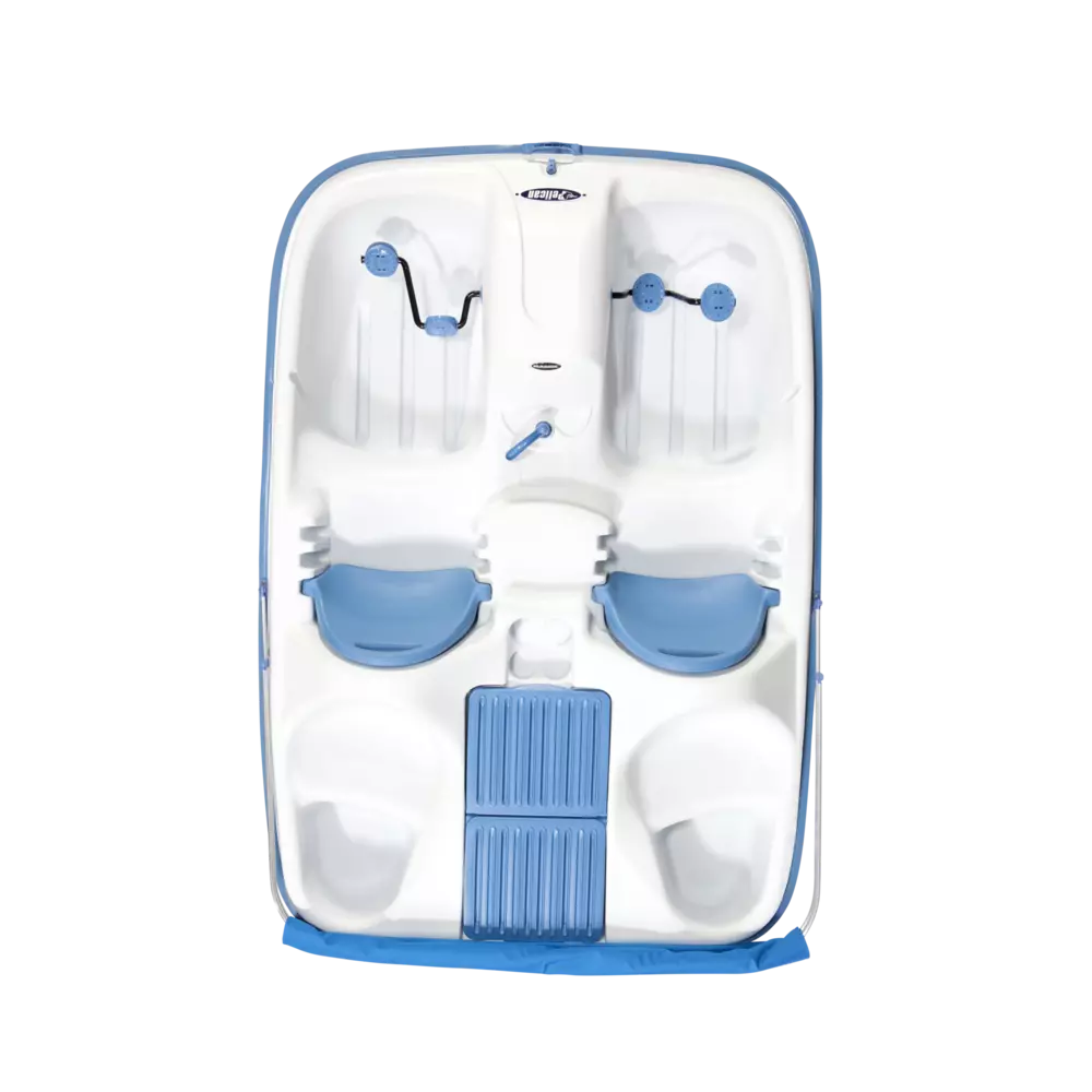 PELICAN - Monaco DLX Pedal Boat - Discontinued color/model - White - HHA25P308-00 - TOP