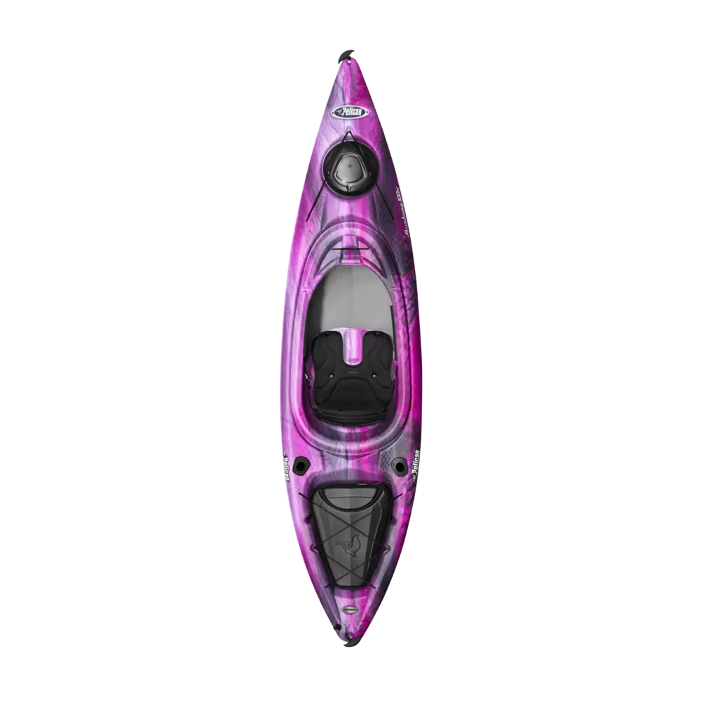 PELICAN - Mustang 100X EXO Recreational Kayak - Grey - KYF10P500 - TOP
