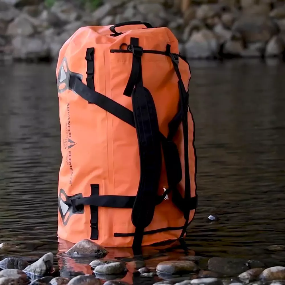 ADVANCED ELEMENTS - Abyss™ All-Weather Duffel Bag - Orange - AE3505 - LIFE STYLE 1