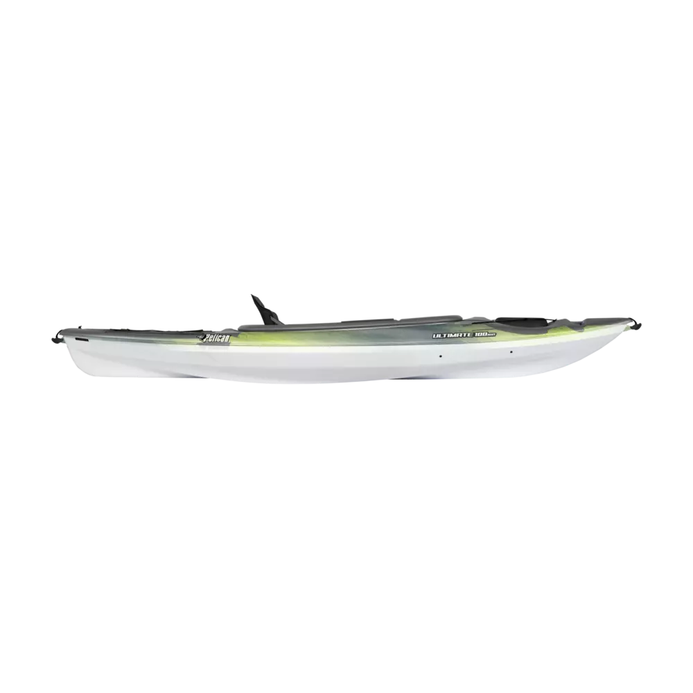 PELICAN - Ultimate 100NXT Recreational Kayak - Grey - KYF10P204 - SIDE