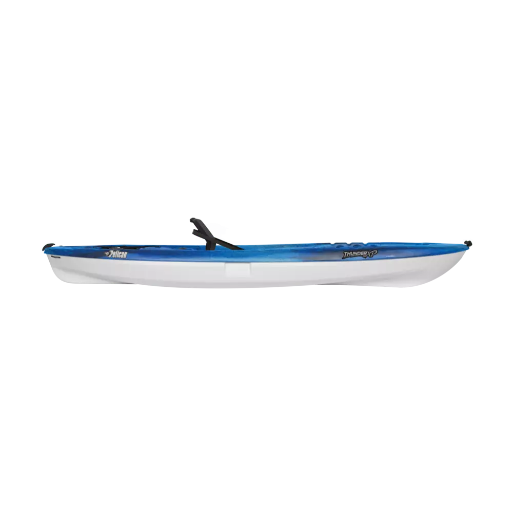 PELICAN - THUNDER 100XP Sit-on Recreational Kayak - Grey - KVF10P404-00 - SIDE