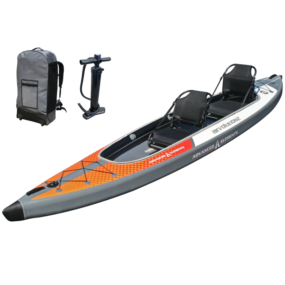 ADVANCED ELEMENTS - AirVolution2™ Pro Recreational Kayak with Pump -  - AE3030-O - ISO 