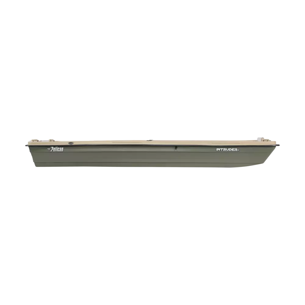 PELICAN - Intruder 12 Fishing Boat - Discontinued color/model - Green - BJA12P100 - SIDE