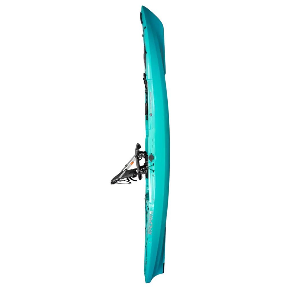 WILDERNESS SYSTEMS - Radar 135 Fishing Kayak - Aqua - 9750907192 - SIDE