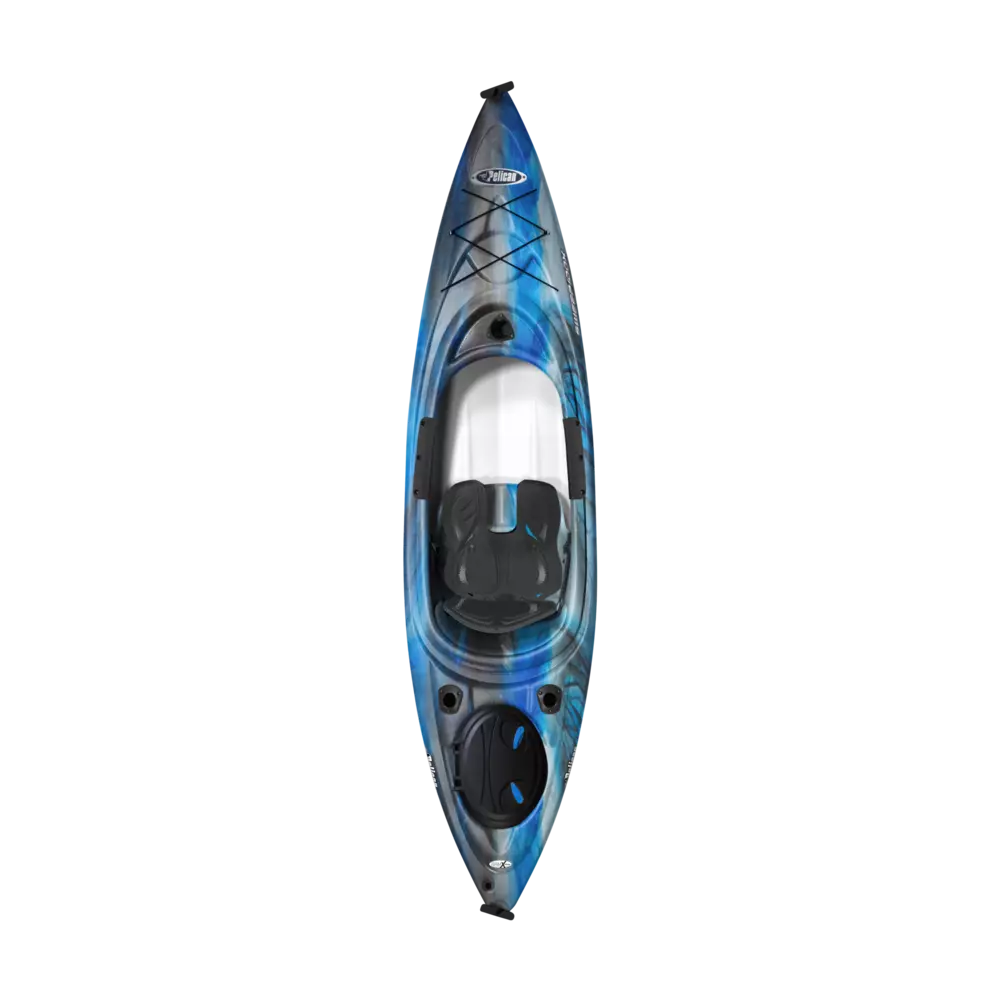 PELICAN - Sweep 100X Recreational Kayak - Grey - KXF10P301 - TOP