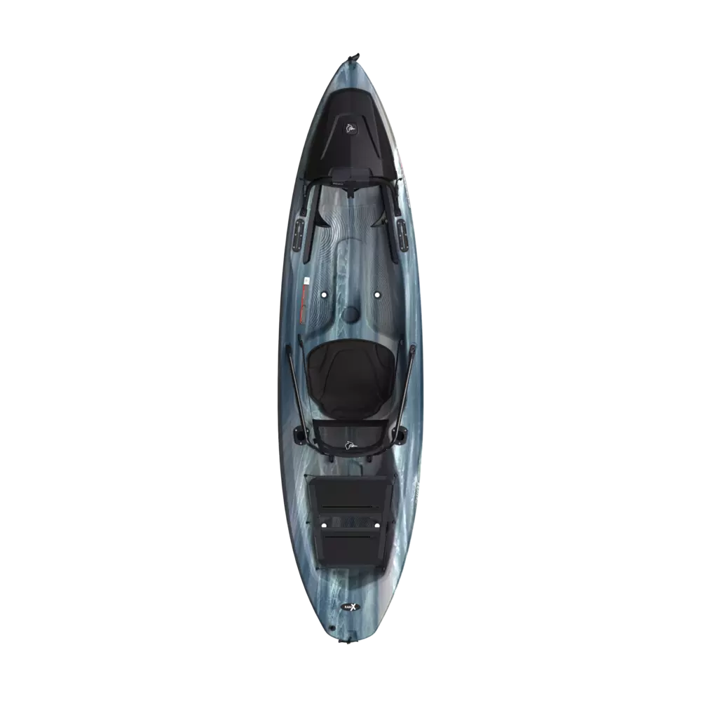 PELICAN - SEEK 100XP Angler Fishing Kayak - Grey - MKL10P505-00 - TOP