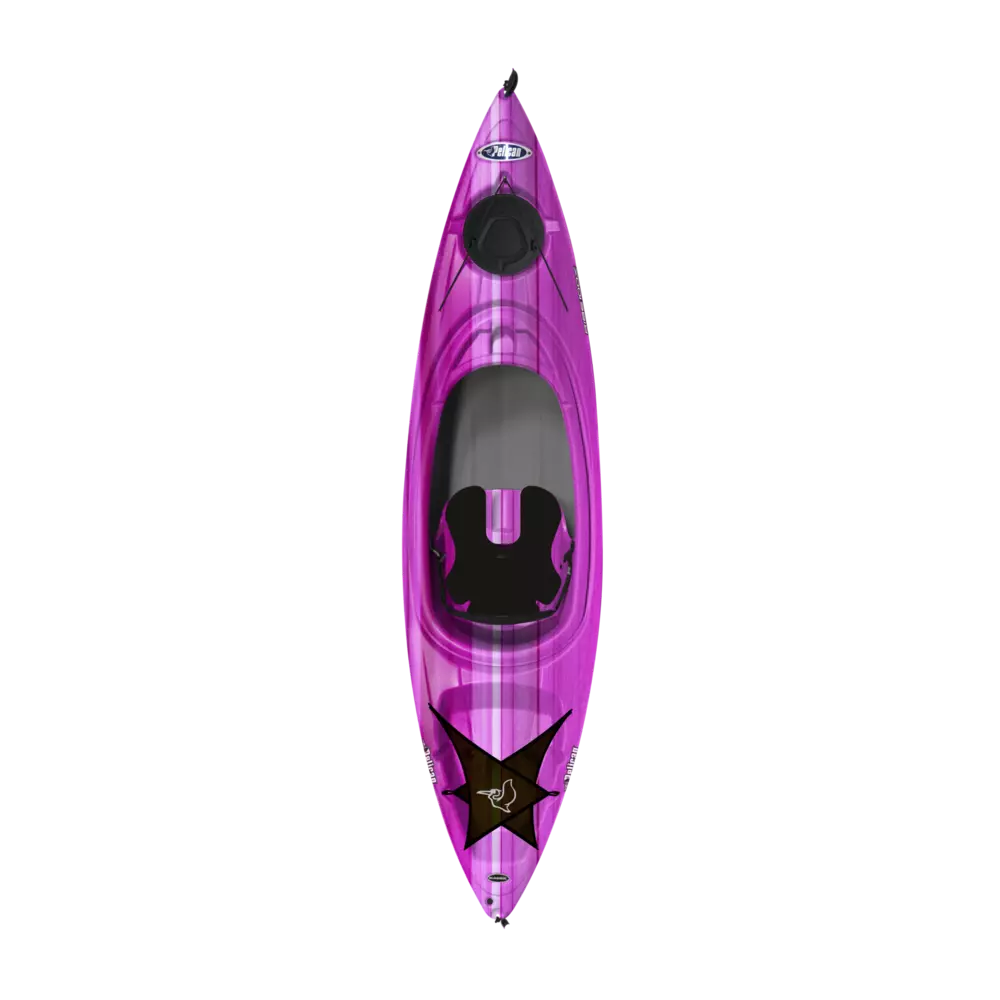 PELICAN - Rise 100X Recreational Kayak - Pink - KFF10P504 - TOP