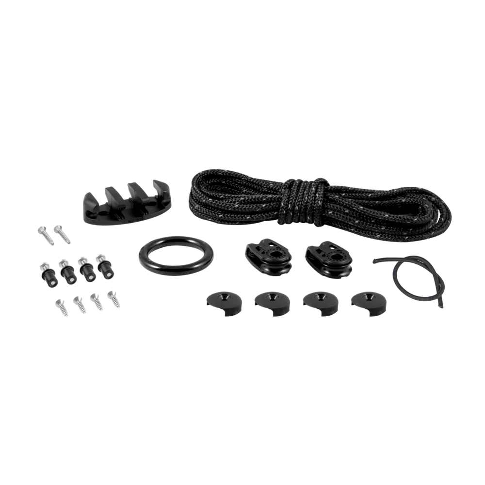 PERCEPTION - Kayak Anchor Trolley Kit - Black - 8080001 - ISO 