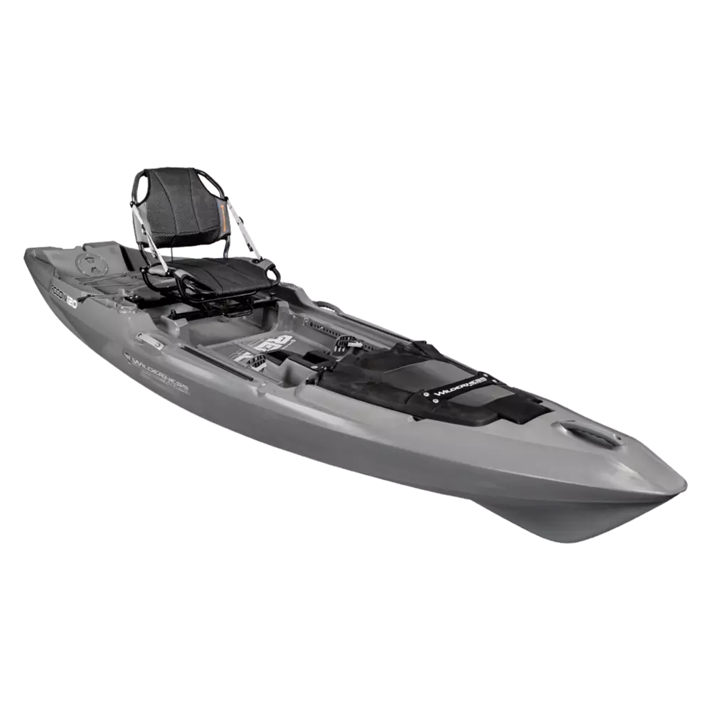 WILDERNESS SYSTEMS - Recon 120 Fishing Kayak - Discontinued color/model - Grey - 9751100153 - ISO 