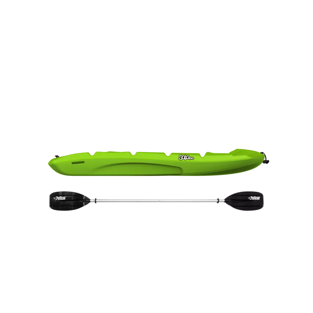 PELICAN - SOLO EVO Kids Kayak with Paddle - Green - MJS06P605 - SIDE
