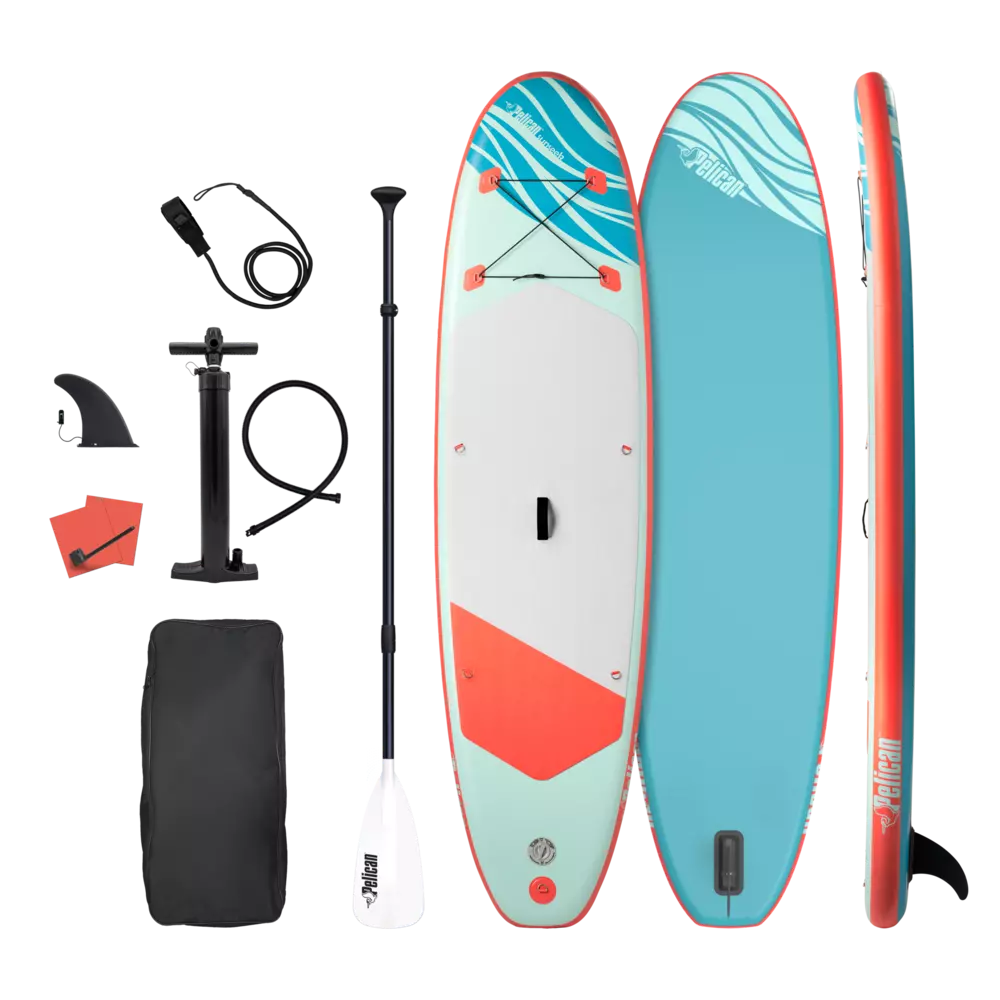 PELICAN - Sunseek 10'4" Recreational Inflatable Paddle Board - Blue - FMG10P105 - SIDE