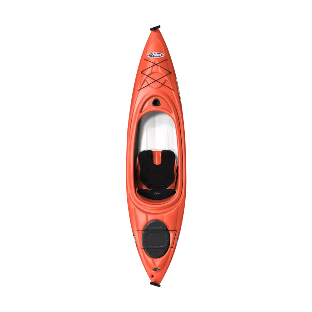 PELICAN - Clipper 100X Recreational Kayak - Orange - KXA10P101 - TOP