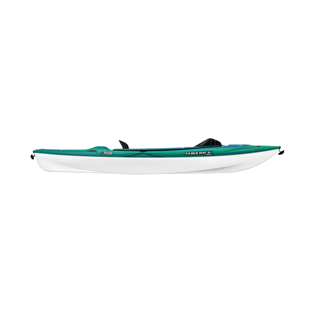 PELICAN - Maverick 100X Recreational Kayak - Blue - KAP10P304 - SIDE