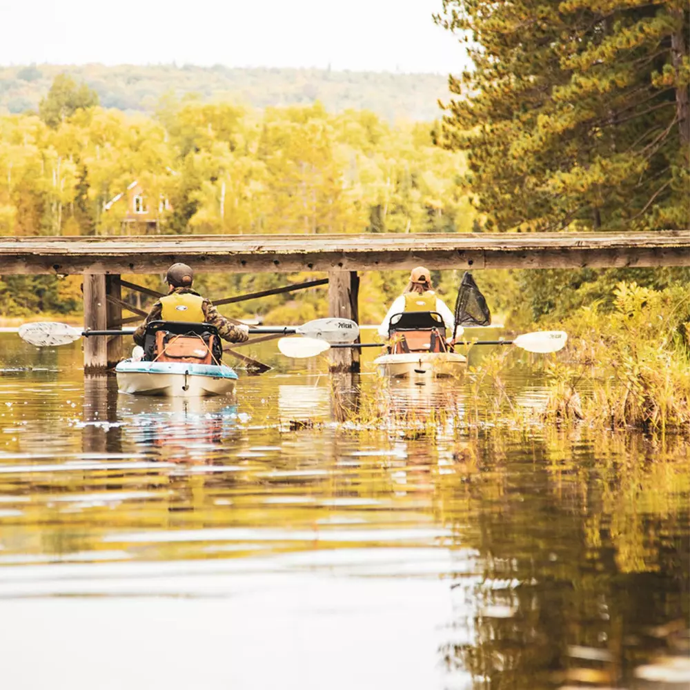 PELICAN - Sentinel 100XP Angler Fishing Kayak - Blue - MGF10P201 - LIFE STYLE 3