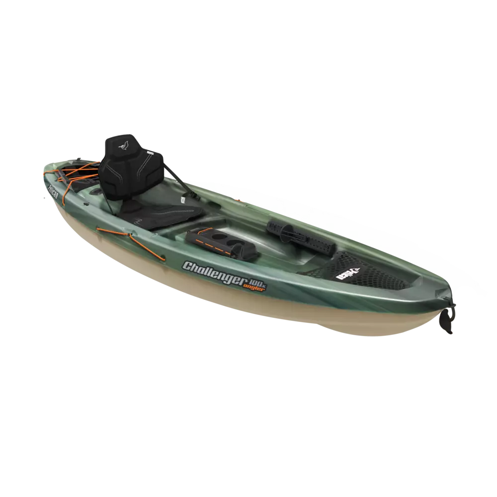 PELICAN - Challenger 100X Angler Fishing Kayak - Grey - MBF10P203 - ISO