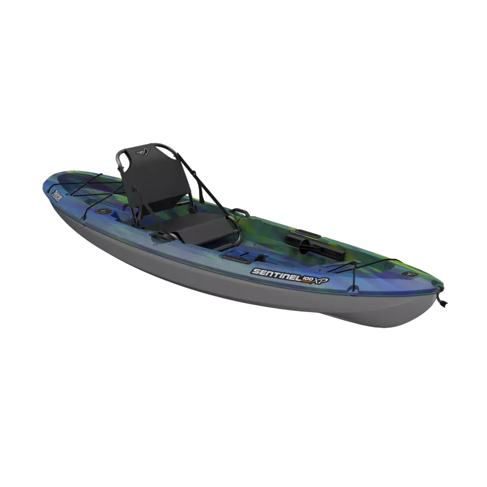 PELICAN - Sentinel 100XP Angler Fishing Kayak - Blue - MGL10P205-00 - ISO