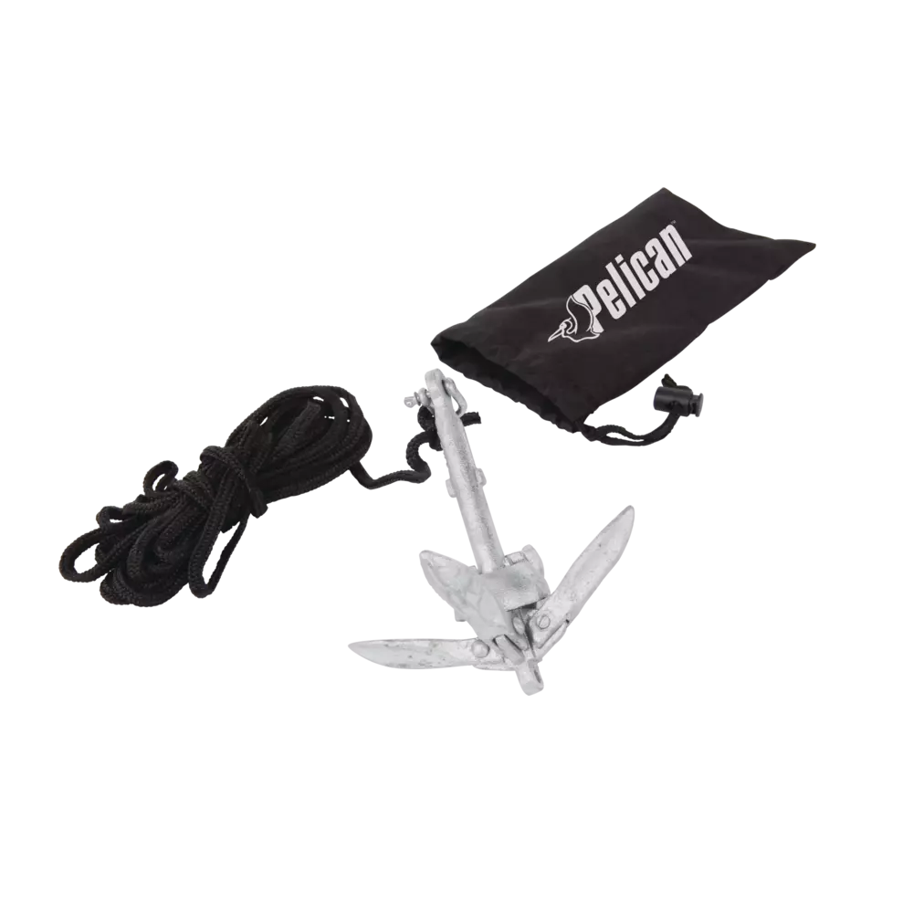 PELICAN - 1.5 lb Folding Anchor - Grey - PS0658-2 - ISO 