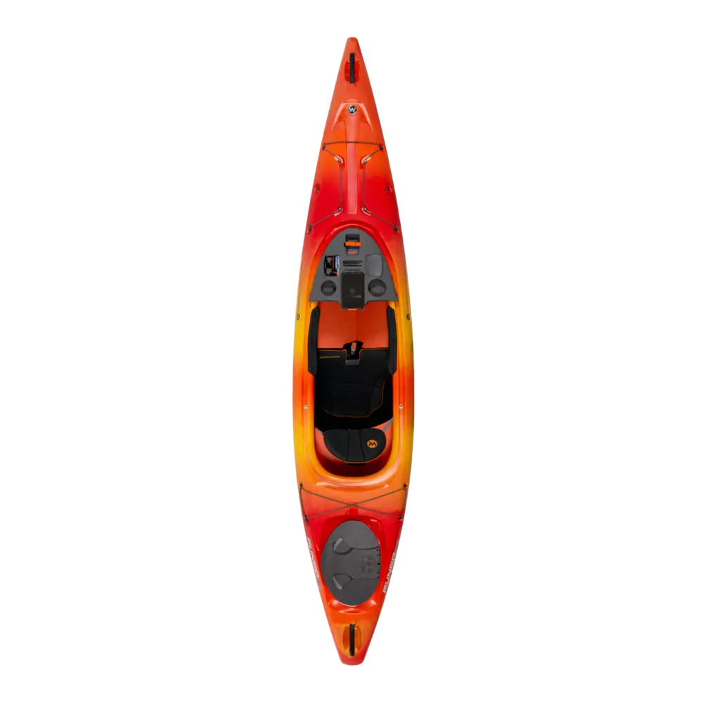 WILDERNESS SYSTEMS - Pungo 120 Recreational Kayak - Orange - 9730509054 - TOP