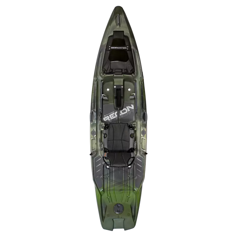 WILDERNESS SYSTEMS - Recon 120 Fishing Kayak - Discontinued color/model - Brown - 9751100182 - TOP