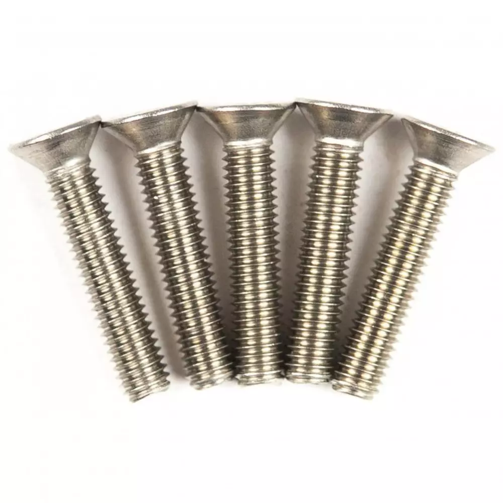 WILDERNESS SYSTEMS - Flathead Screws - #10 -32 X 1 In. - 5 Pack -  - 9800251 - ISO