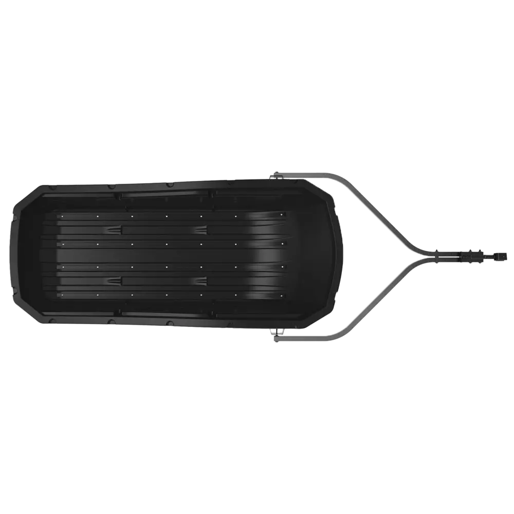 PELICAN - Trek Sport 68 Utility Sled with Ram-X Runners, Tow Hitch, Travel Cover & D-Ring Anchors and Straps - Red - LHT68PA08 - TOP