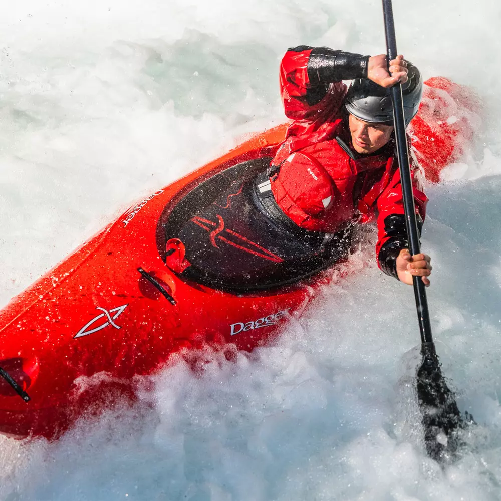 DAGGER - Indra SM/MD Creek Play Whitewater Kayak - Red - 9010974057 - LIFE STYLE 3