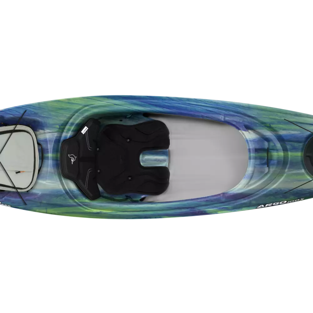 PELICAN - Argo 100X EXO Recreational Kayak - Green - KFF10P203-00 - TOP
