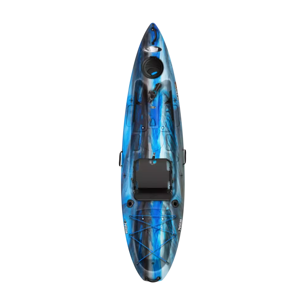 PELICAN - Kayak Icon 100XP Angler Fishing Kayak - Grey - KBP10P309 - TOP