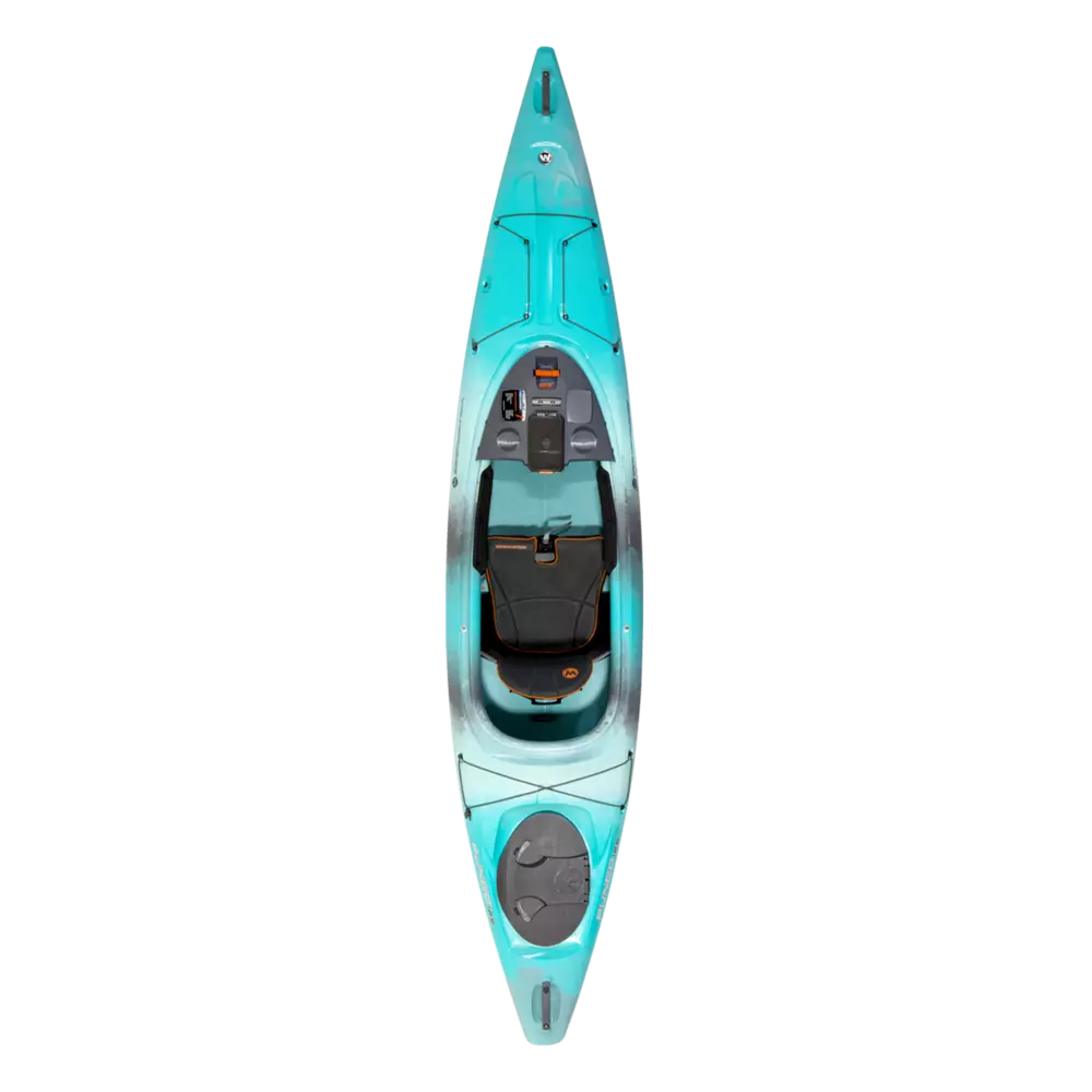 WILDERNESS SYSTEMS - Pungo 125 Recreational Kayak - Discontinued color/model - Blue - 9731079179 - TOP 