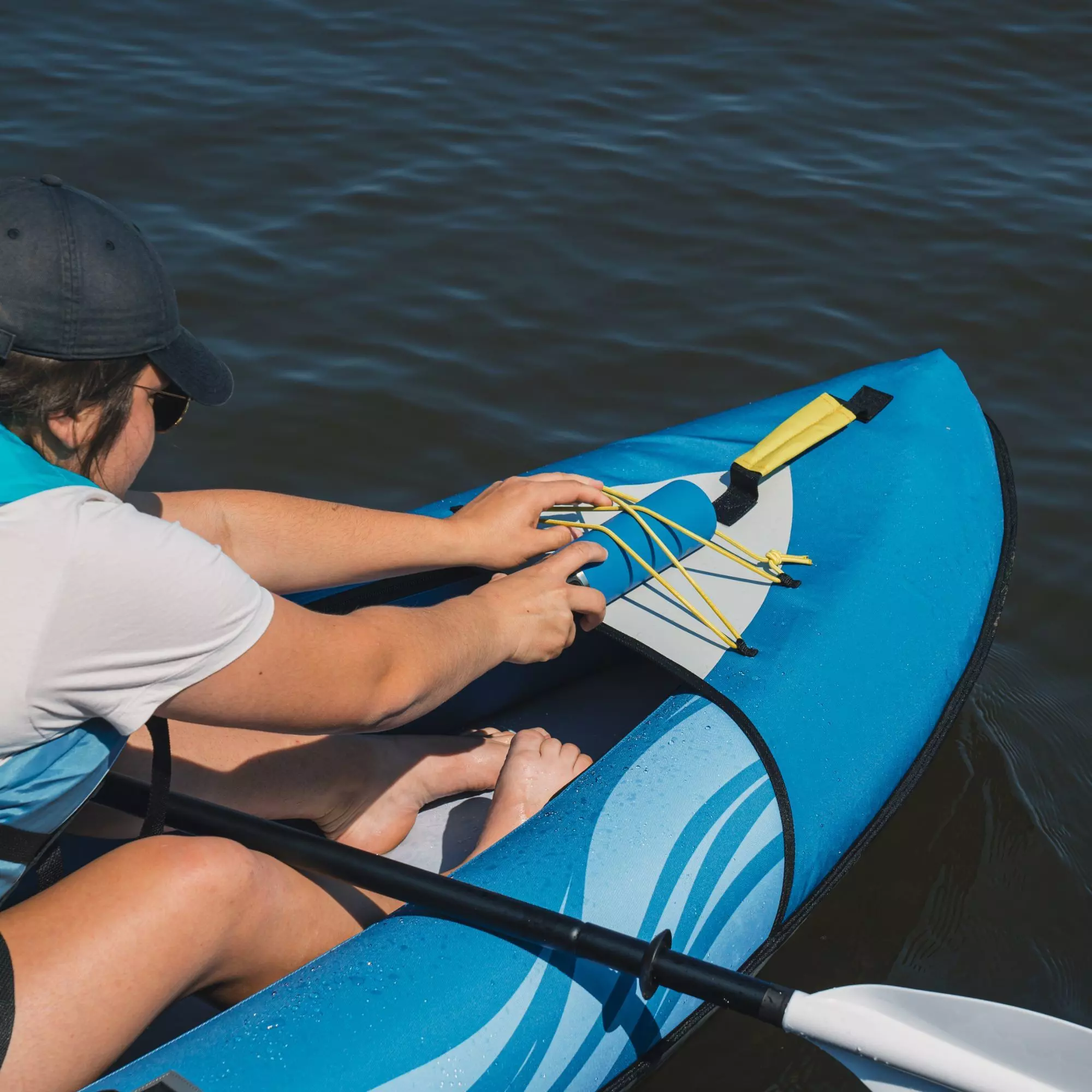 Blue Pelican iESCAPE Inflatable Kayak
