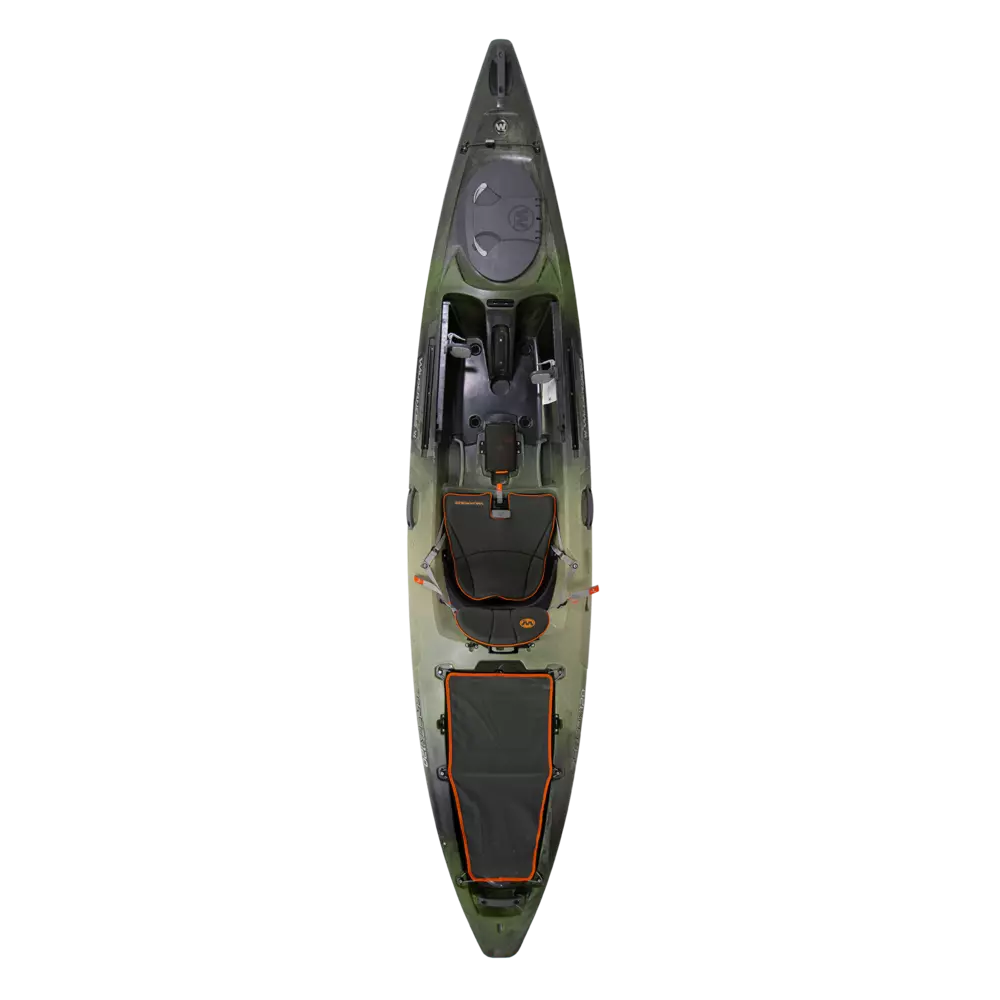 WILDERNESS SYSTEMS - Tarpon 120 Fishing Kayak - Brown - 9750210182 - TOP