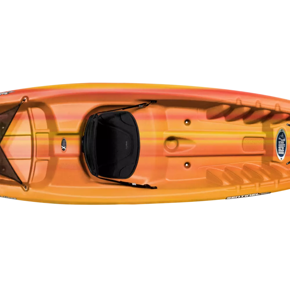 PELICAN - Sentinel 100X Recreational Kayak - Discontinued color/model - Yellow - KVF10P100-00 - TOP