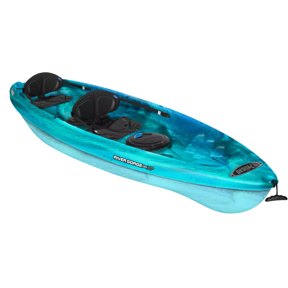 PELICAN - River Gorge 130XP Tandem Recreational Kayak - White - KUF13P200-00 - ISO