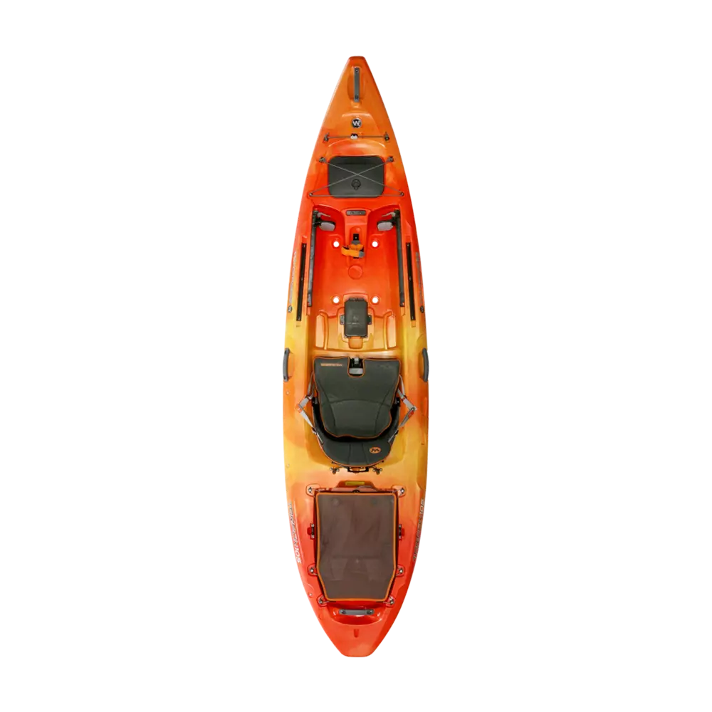 WILDERNESS SYSTEMS - Tarpon 105 Fishing Kayak - Orange - 9751110054 - TOP