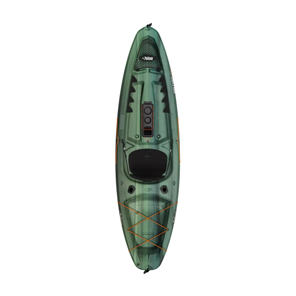 PELICAN - Motion 100X Angler Fishing Kayak - Grey - MBF10P101 - TOP