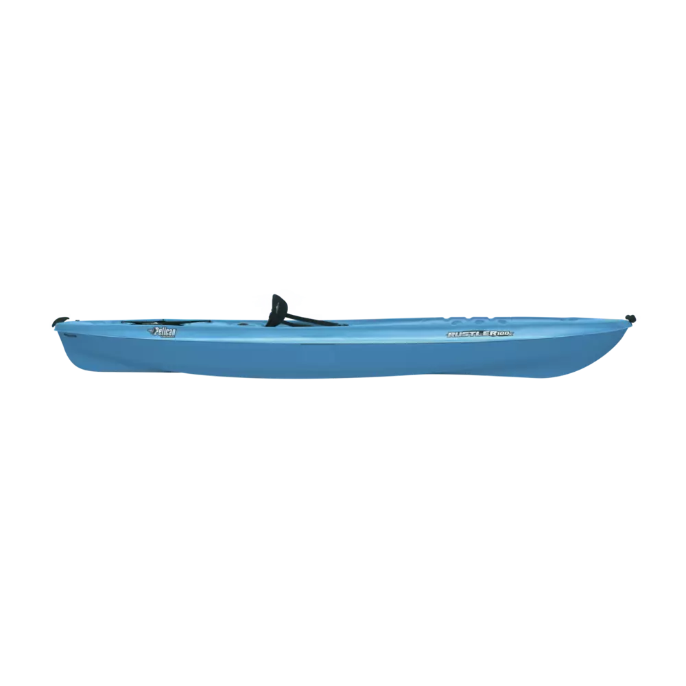 PELICAN - Rustler 100X Recreational Kayak - Blue - KVP10P100-00 - SIDE