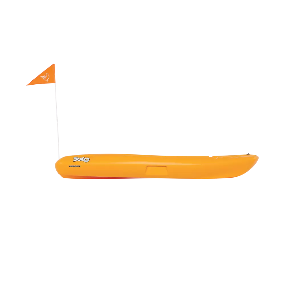 PELICAN - Solo Kids Kayak with Paddle - Discontinued color/model - Orange - KOS06P102-00 - SIDE