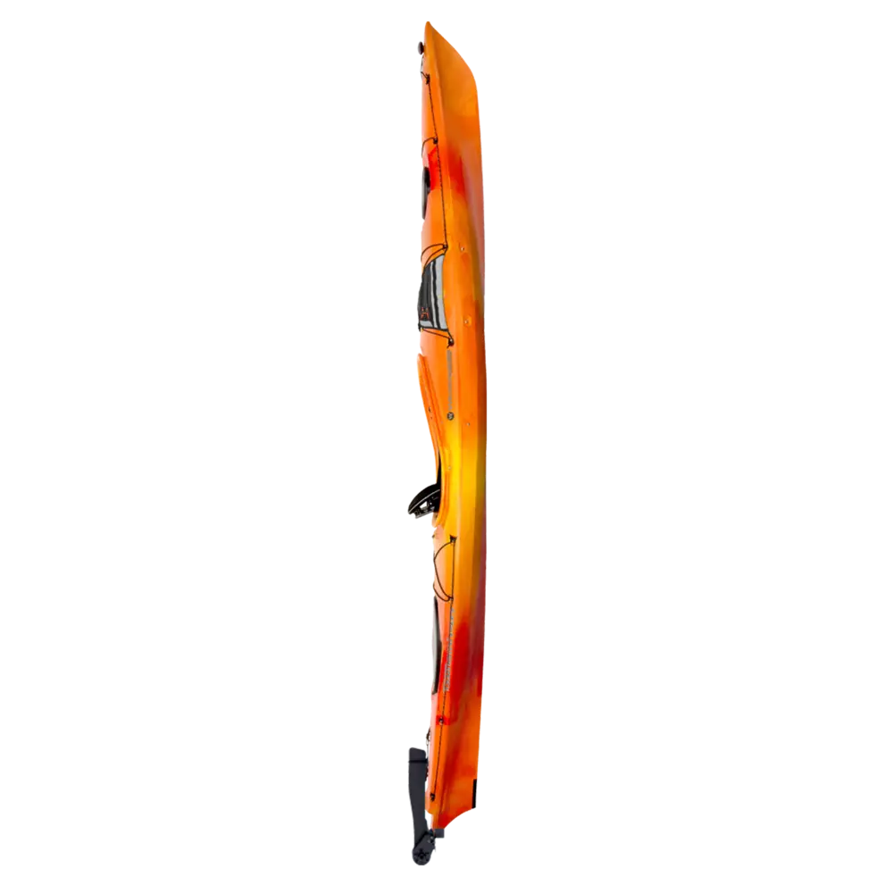 WILDERNESS SYSTEMS - Tsunami 140 Day Touring Kayak with Rudder - Orange - 9720418054 - SIDE