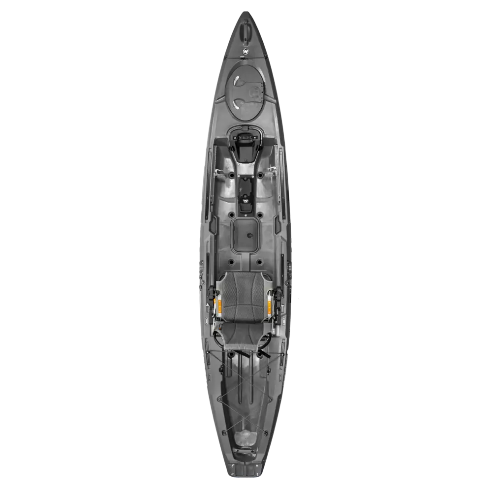 WILDERNESS SYSTEMS - Kayak de pêche Radar 135 - Grey - 9750907153 - TOP