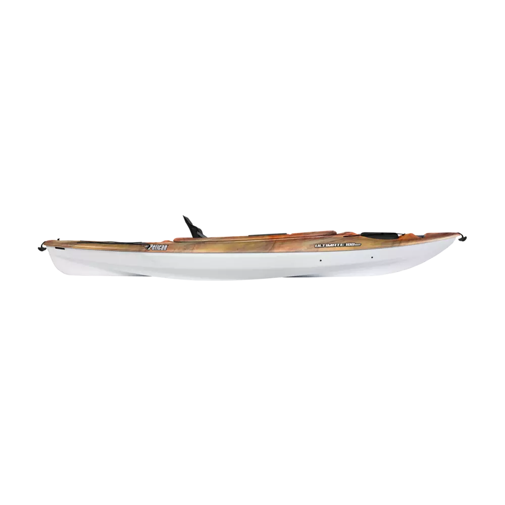 PELICAN - Ultimate 100NXT Recreational Kayak - Grey - KYF10P700 - SIDE