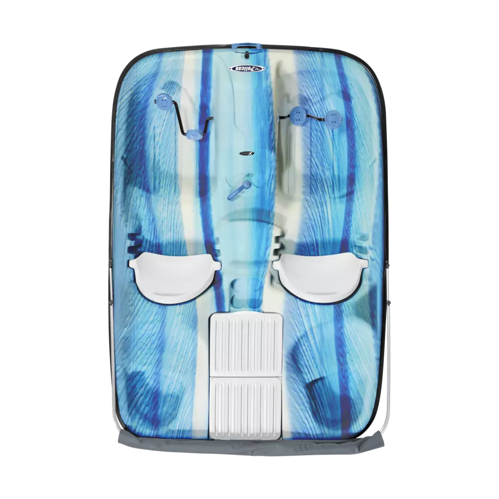 PELICAN - Monaco DLX Pedal Boat with Canopy - White - HHF25P105 - TOP