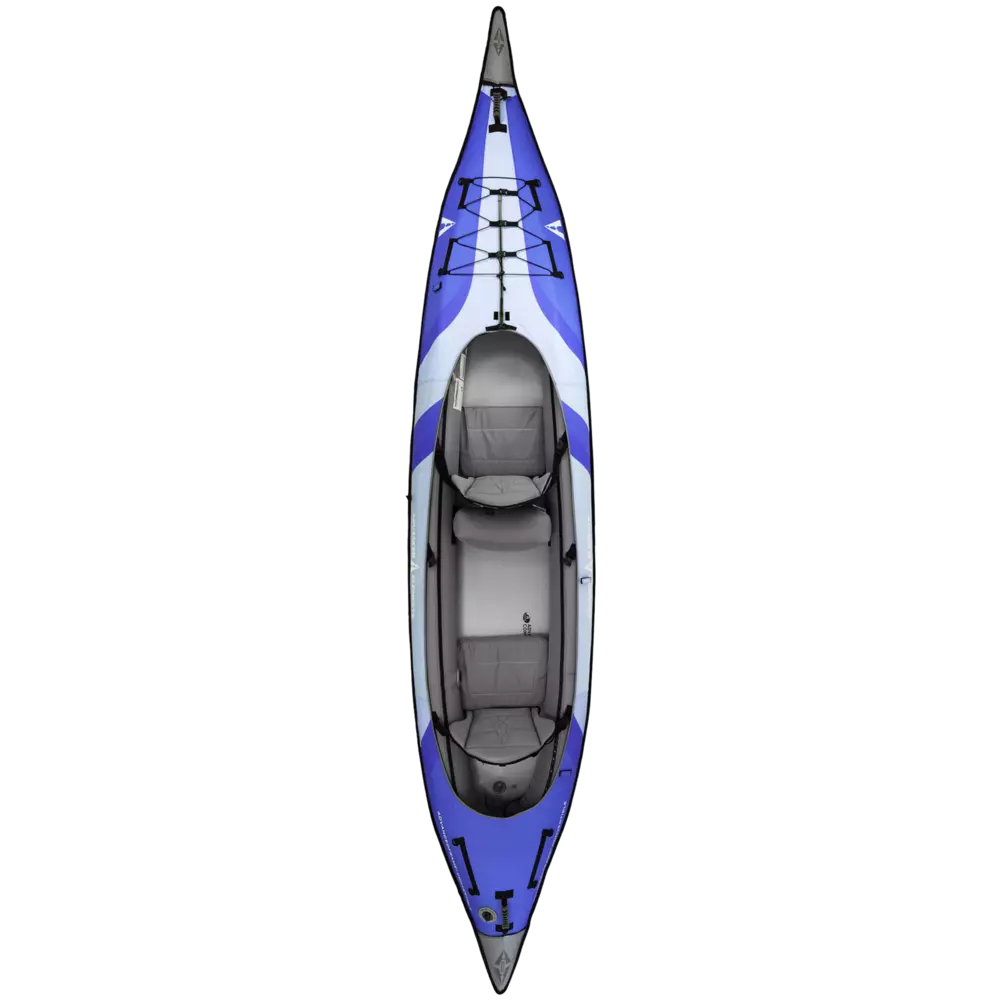 ADVANCED ELEMENTS - AdvancedFrame® Convertible Elite Kayak with Pump - Blue - AE1007-LB-E-P - TOP