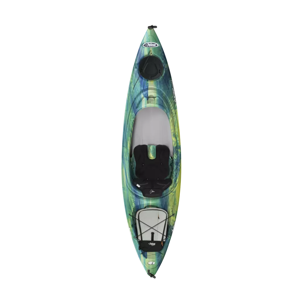 PELICAN - Argo 100X EXO Recreational Kayak - Grey - KFF10P101-00 - TOP