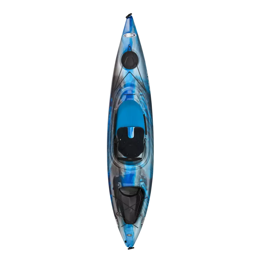PELICAN - Ultimate 120X EXO Recreational Kayak - Grey - KYF12P300 - TOP