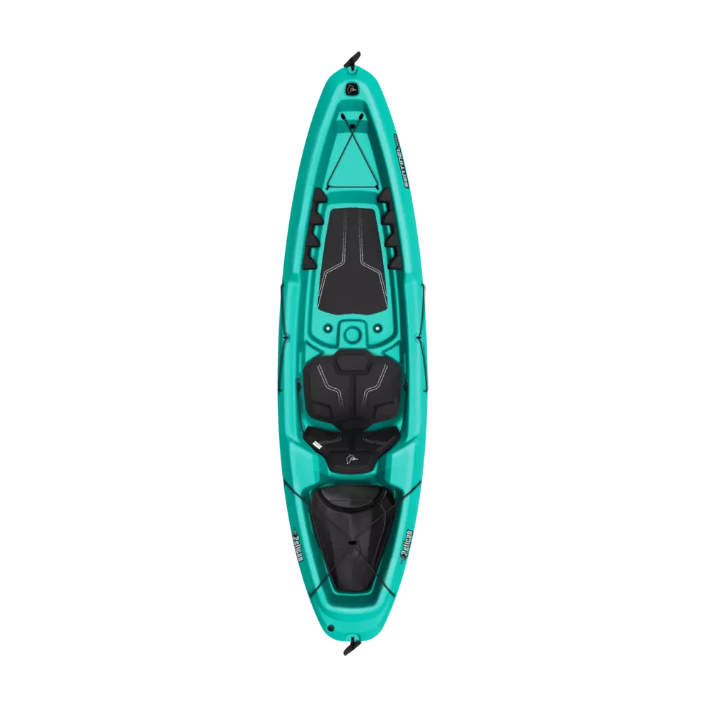 PELICAN - Sentinel 100X EXO Recreational Kayak - Aqua - MEA10P100 - TOP