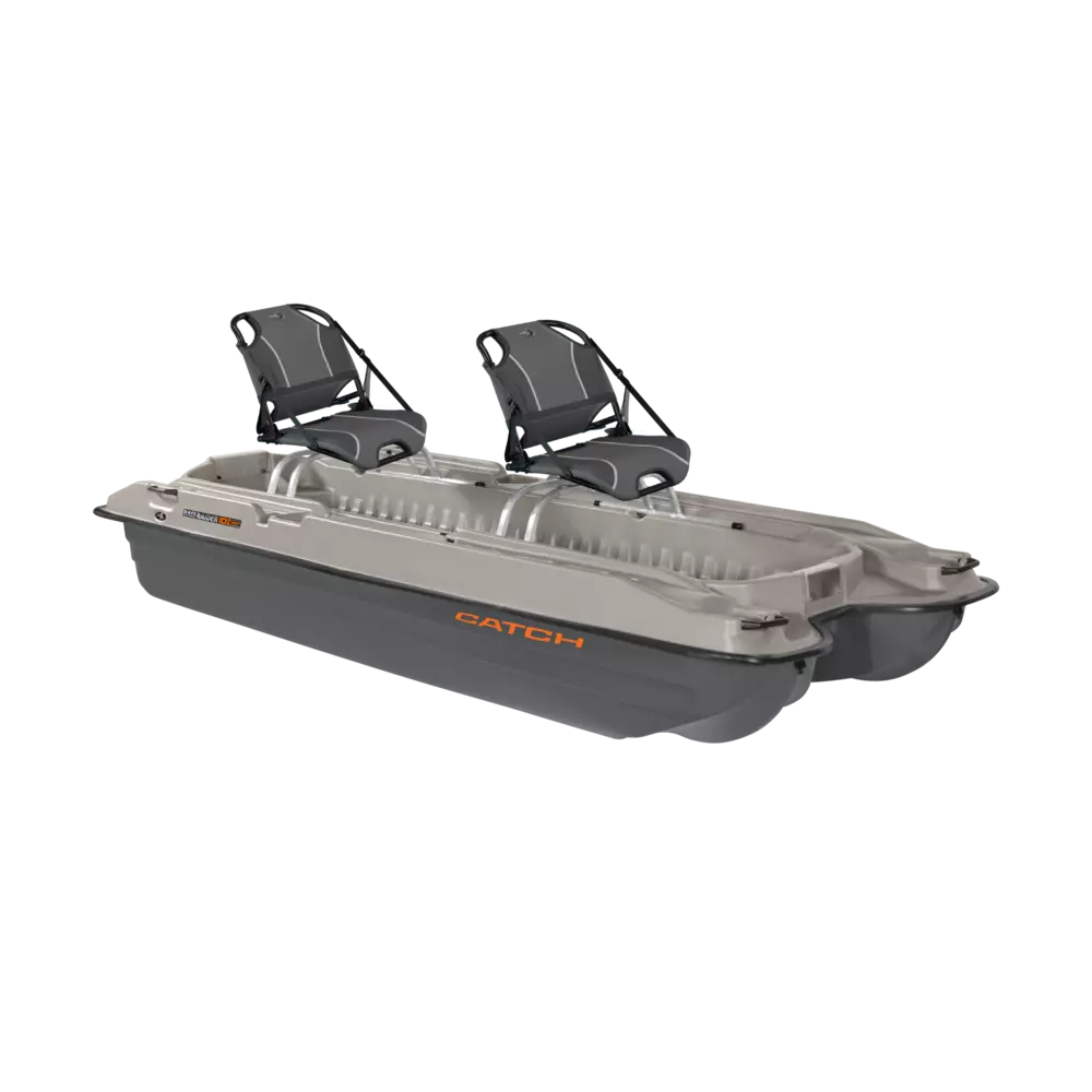 PELICAN - Bateau de pêche Bass Raider 10E NXT - Grey - BBA10P201 - ISO 