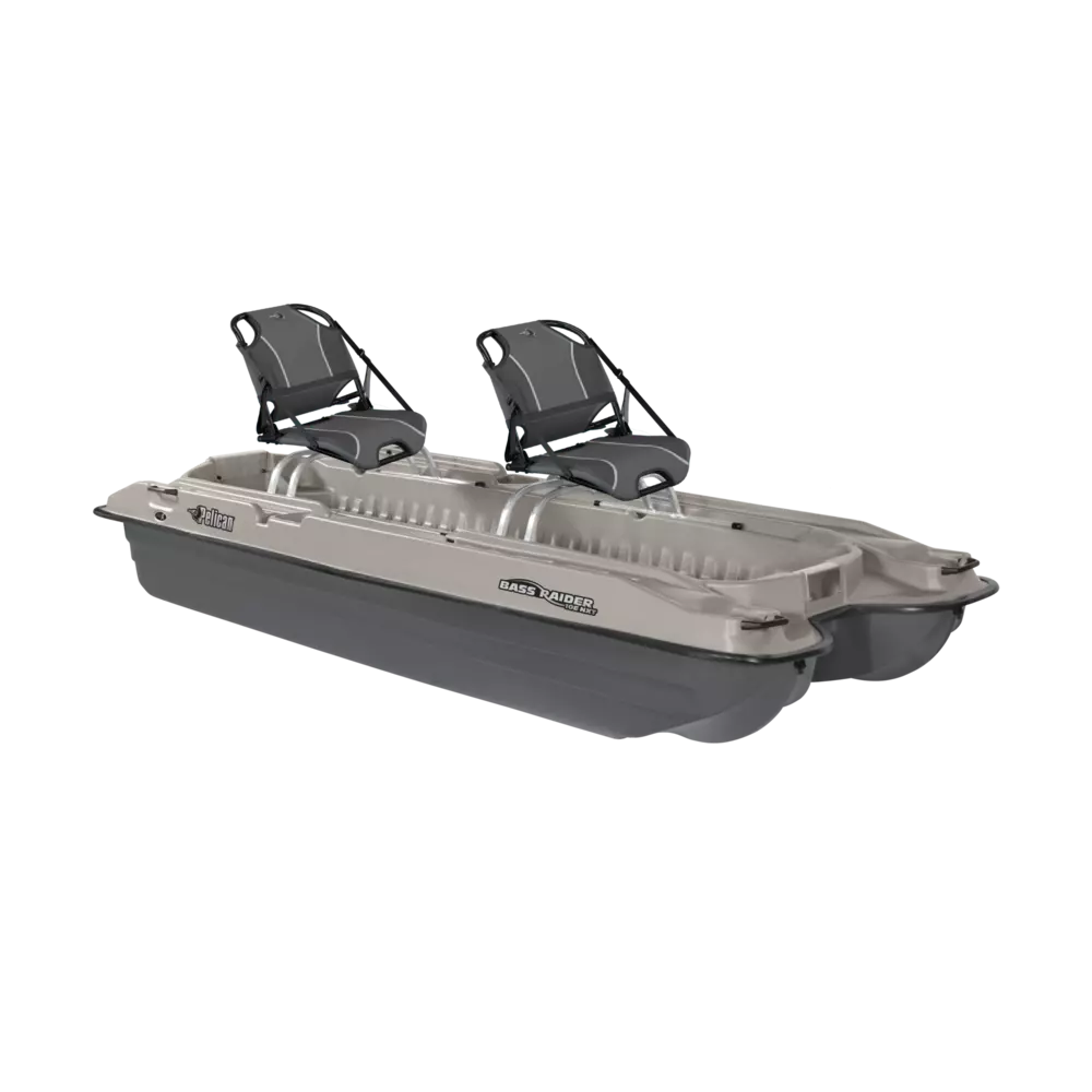 PELICAN - Bateau de pêche Bass Raider 10E NXT - Grey - BBA10P201 - ISO