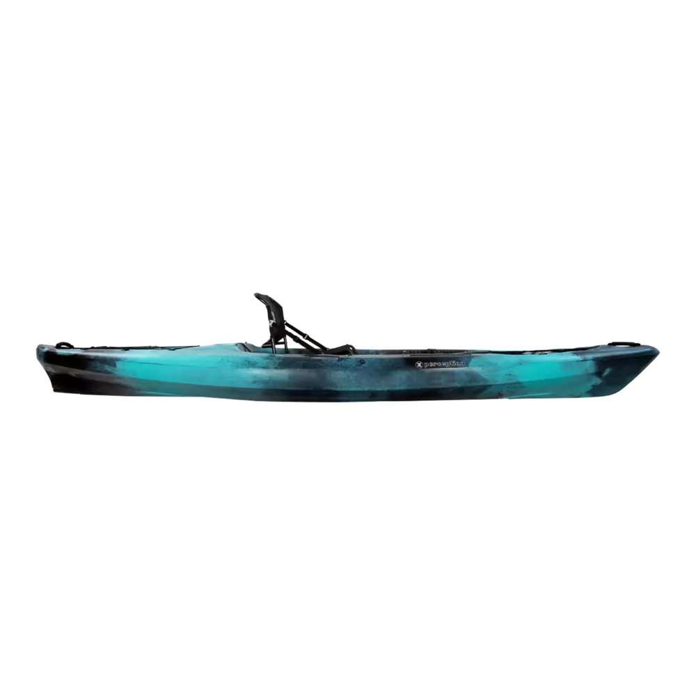PERCEPTION - Pescador Pro 12.0 Fishing Kayak - Aqua - 9350686178 - SIDE